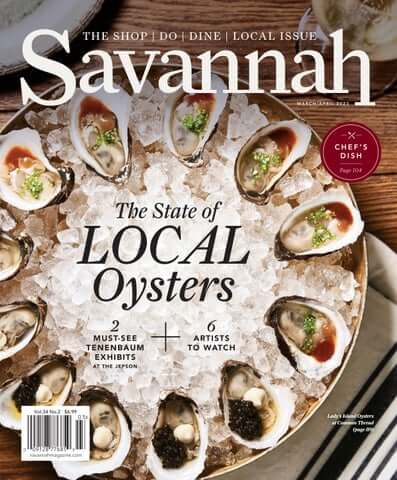 Savannah Magazine March April 2023 Cover