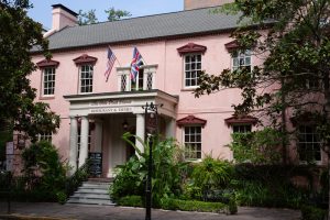 The Olde Pink House in Savannah, Georgia