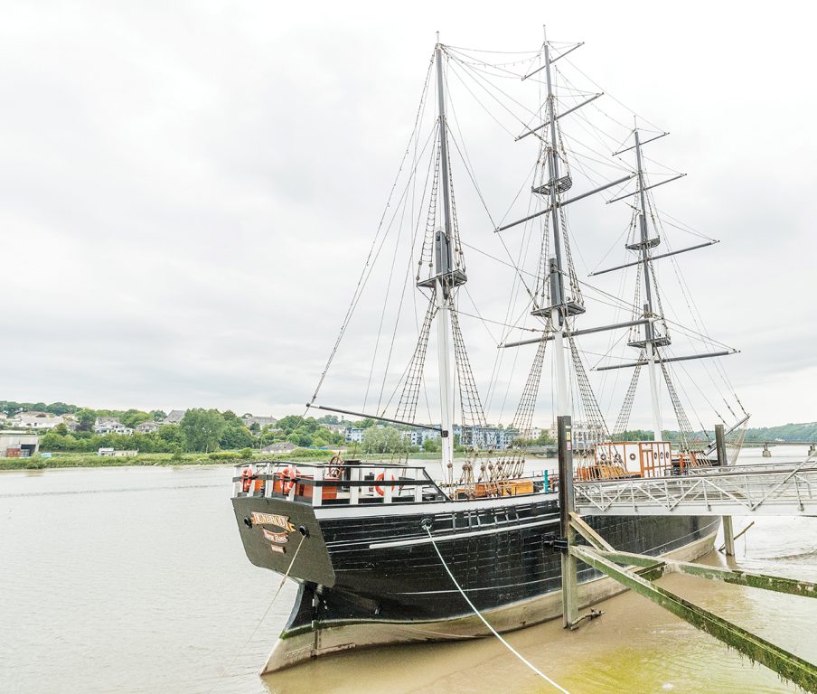 Replica of the Dunbrody Famine Ship