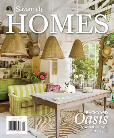 Savannah Homes Magazine Summer 2020 Cover