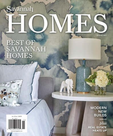 Savannah Homes Magazine Spring 2021 Cover