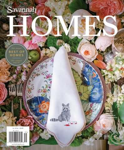 Savannah Homes Magazine Spring 2023 Cover