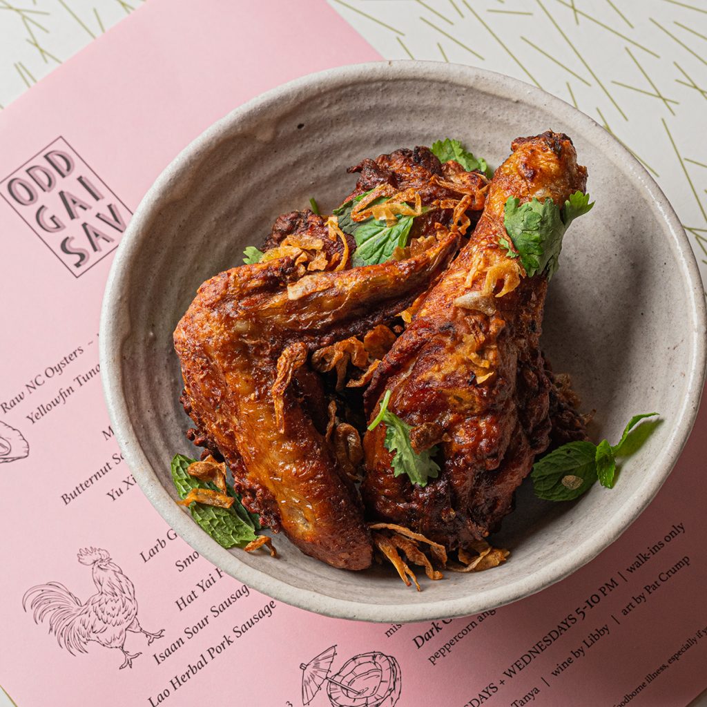 fried chicken in a bowl