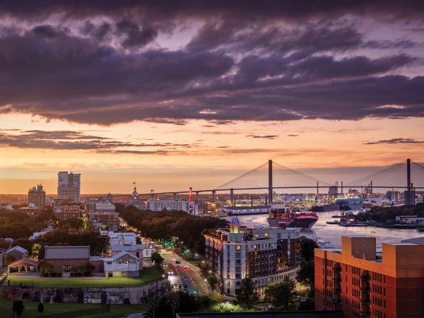 Downtown Savannah. Georgia